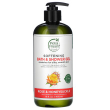 Petal Fresh, Gel Douche & Bain Adoucissant, Rose & Chèvrefeuille, 16 fl oz (475 ml)