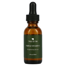Tree To Tub, Sérum Triple Vitamine C pour le Visage, Sérum Éclaircissant et Anti-Âge pour Peau Sensible, 1 fl oz (30 ml)