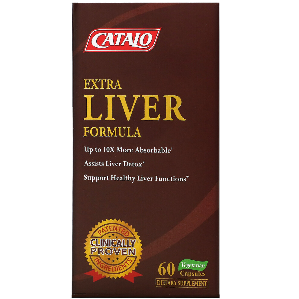 Catalo Naturals , Extra Liver Formula, 60 Vegetarian Capsules