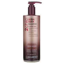 Giovanni, 2chic, Ultra-Glatt Shampoo, Für Alle Haartypen, Brasilianisches Keratin + Marokkanisches Arganöl, 24 fl oz (710 ml)