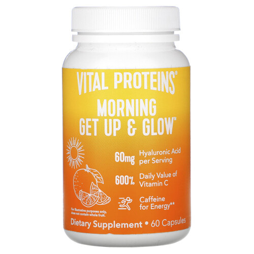 Vital Proteins Vital Proteins, Morning Get Up & Glow , 60 Capsules
