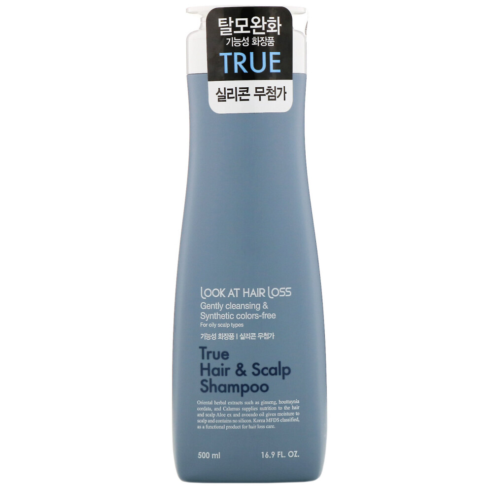 Doori Cosmetics , Look At Hair Loss, True Hair & Scalp Shampoo, 16.9 Fl Oz (500 Ml)