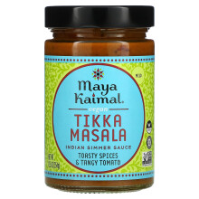 Maya Kaimal, Veganes Tikka Masala, Indische Kochsauce, Mild, Tomatengewürze & würzige Tomate, 12,5 oz (354 g)