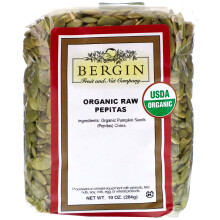 Bergin Fruit and Nut Company, Bio-Roh-Kürbiskerne, 10 Unzen (284 g)