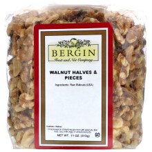 Bergin Fruit and Nut Company, Walnusshälften und -stücke, 11 Unzen (312 g)