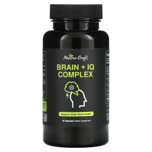 Nature's Craft, Complexe Cerveau + QI, 30 Capsules