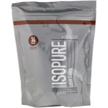 Isopure, Low Carb Proteinpulver, Dutch Chocolate, 1 lb (454 g)