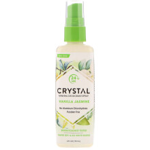 CRYSTAL, Mineral Deodorant Spray, Vanille Jasmin, 4 fl oz (118 ml)