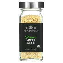 The Spice Lab, Bio Gehackter Knoblauch, 2,4 oz (68 g)