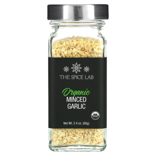 The Spice Lab, Bio Gehackter Knoblauch, 2,4 oz (68 g)