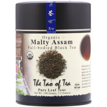 Le Tao du Thé, Thé Noir Biologique Corsé, Assam Malté, 3,5 oz (100 g)