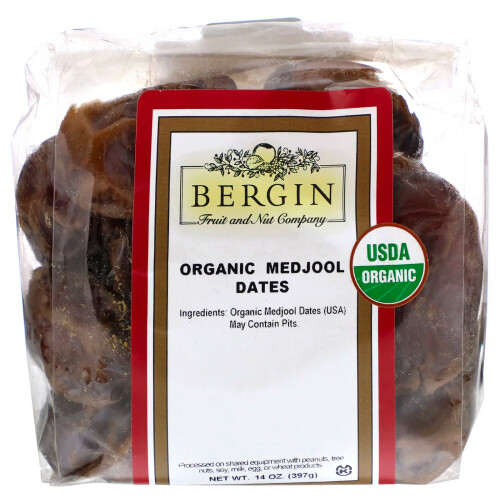 Bergin Fruit and Nut Company, Dattes Medjool Bio, 14 oz (397 g)