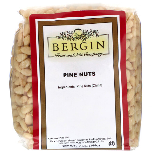 Bergin Fruit and Nut Company, Pignons de Pin, 9 oz (255 g)
