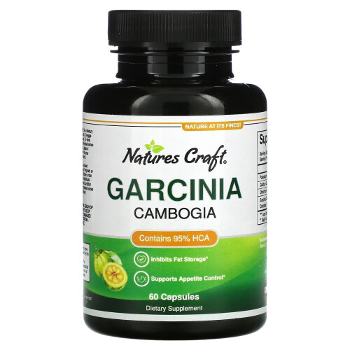 Nature's Craft, Garcinia Cambogia, 60 Kapseln