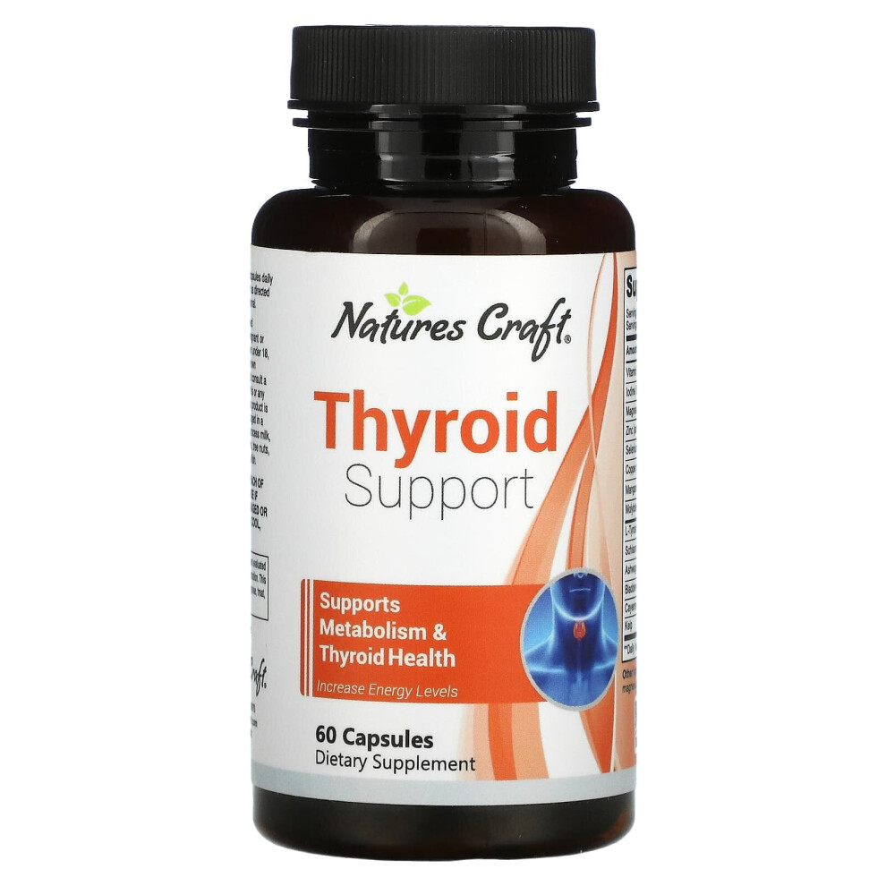 Natures Craft , Thyroid Support 60 Capsules