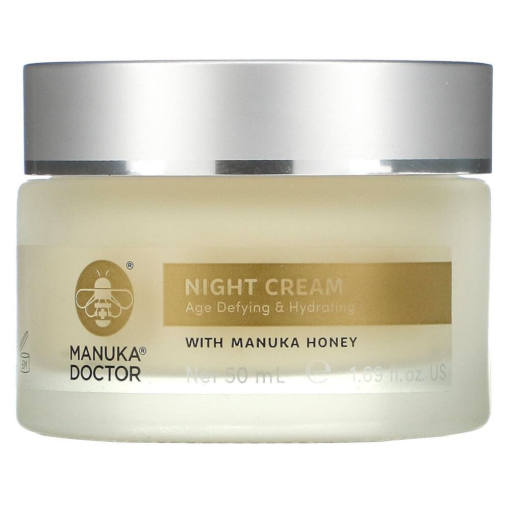 Manuka Doctor Cream Night With Manuka Honey, 1.69 Fl Oz (50 Ml)