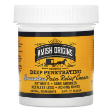Amish Origins, Pénétration Profonde, Crème Antidouleur Non Grasse, 3,5 fl oz (99,22 g)