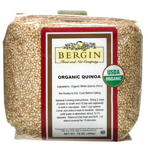 Bergin Fruit and Nut Company, Bio-Quinoa, 16 oz (454 g)