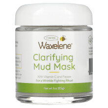 Waxelene Klärende Mud Mask Trockenmischung - Faltenbekämpfung, reinigt Poren, hydratisiert, nährt Haut