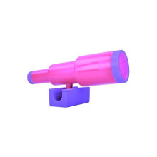 Rebo Garden Climbing Frame Accessories Plastic Telescope - Pink