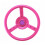 Rebo Rebo Garden Climbing Frame Accessories Plastic Steering Wheel - Pink 1