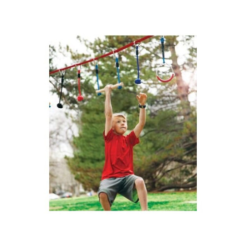 Rebo Rebo Ninja Line Garden Slackline Training Obstacle Course - 14FT Line 1