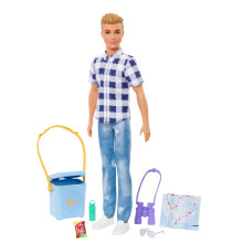 Coffret de poup   es Barbie Camping Ken