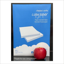 (1) A4 White Printer Copier Paper 210 x 297mm 80gsm ( 500 sheets per ream )