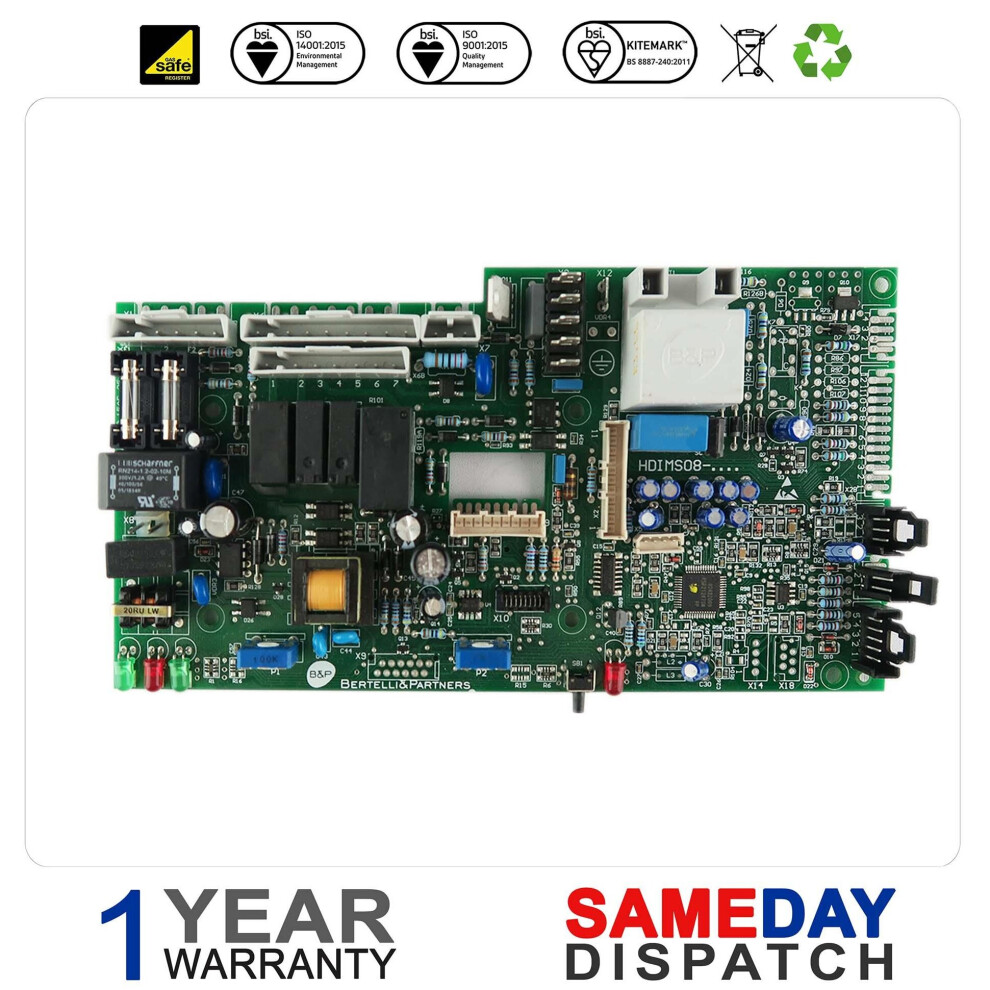 Hts Boiler Pcb Compatible With Biasi (Green) Pcb Bi2015100 5056511815003