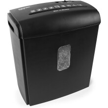 Duronic PS815 Electric Paper Shredder, 8x A4 Sheets at a Time, Cross Cut, 15 Litre Bin, 250W Power, Thermal Overload Protection