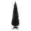 Snow Time (5ft/150cm) Christmas Tree Slim Black Pencil 4ft 5ft 6ft 7ft 8ft 3