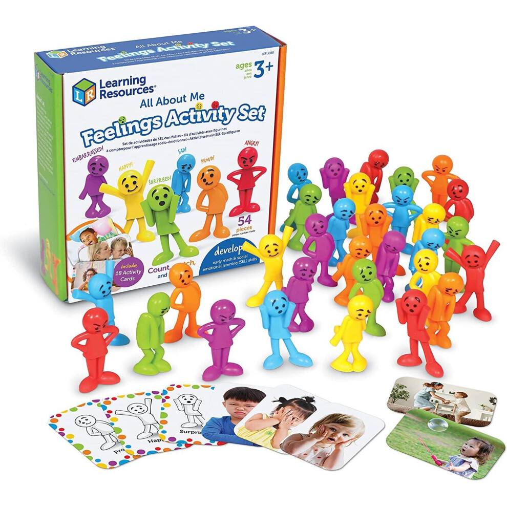 Learning Resources All About Me Feelings Activity Set 54 Pieces