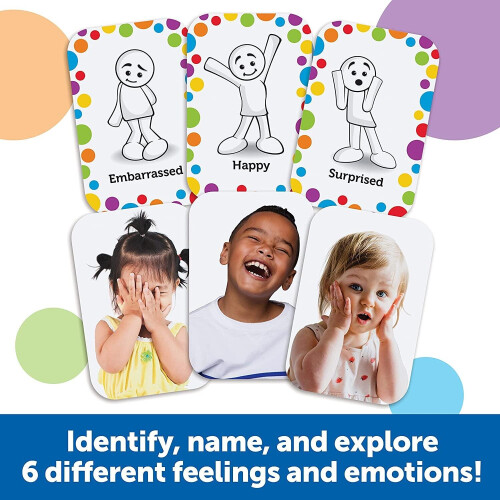 Learning Resources Learning Resources All About Me Feelings Activity Set 54 Pieces 1