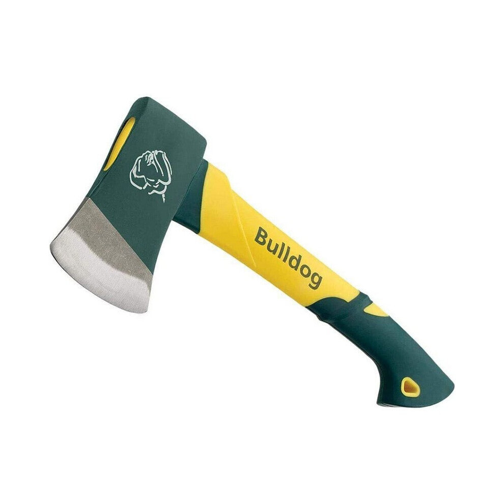 Bulldog Fibreglass Hatchet Axe Rubber Handle 1.5LB