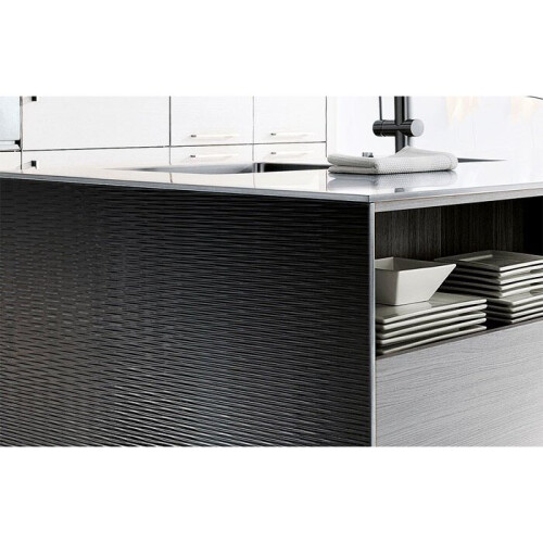 WallFace 23665 MOTION TWO MAGIC Black Wall panel high-gloss black 2,6 m2 2