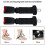 (Black) 2 Pack Universal Car Seat Belt Extender Adjustable Seat Belt Extension Strap 23cm 5
