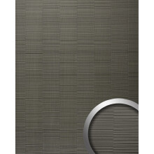 WallFace 24960 NOTCH Smoke PF Design panelling unicolour semi-gloss grey 2,6 m2