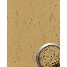 WallFace 24944 CREPA Gold Design panelling metal look mirrored gold 2,6 m2