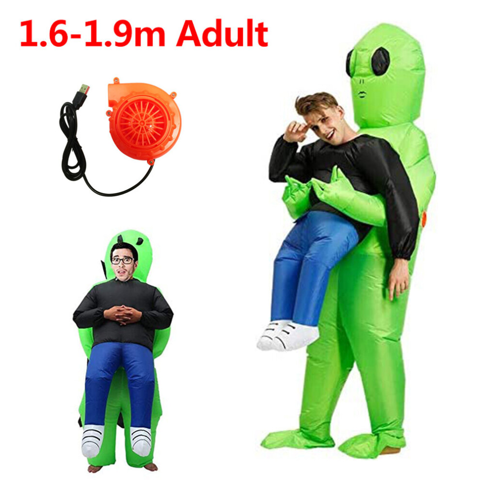 Adult Inflatable Dress Halloween Fancy inflatable Costume Party Alien