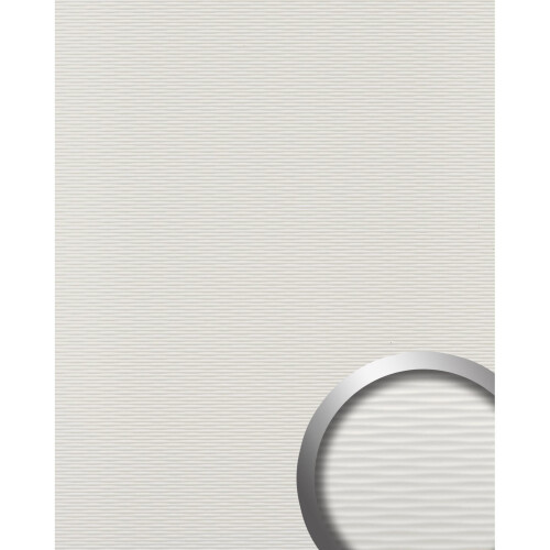 WallFace 24959 MOTION TWO Snow White Wall panel matt white 2,6 m2