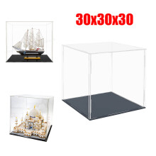 Large Acrylic Display Case Dustproof Box Perspex Clear Collectibles