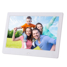 (White) 10 Inch Digital Photo Frame Christmas Gift