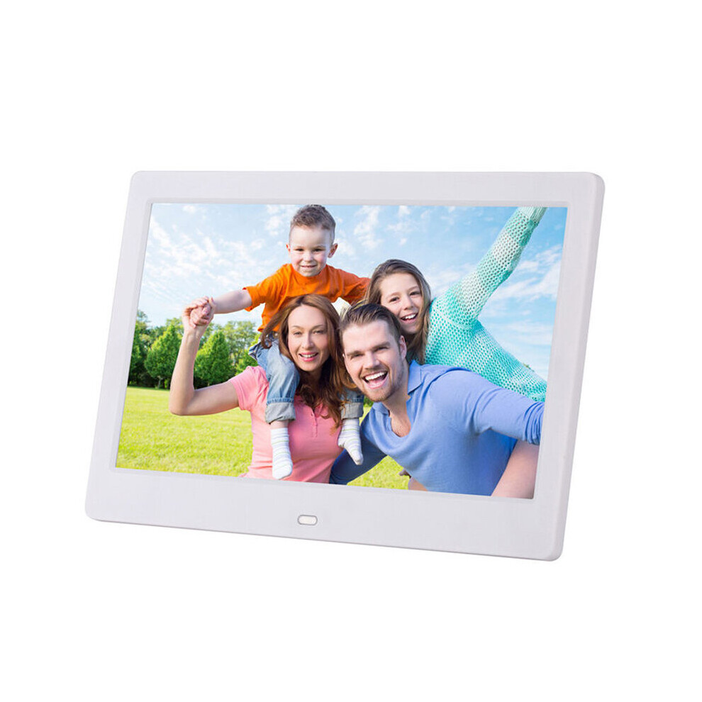 (White) 10 Inch Digital Photo Frame Christmas Gift