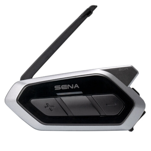 Sena 50R Mesh Bluetooth Intercommunication System Black / Silver - Dual Pack