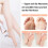 Electric Foot File, USB Rechargeable Hard Skin Remover with 3 Rollers 7