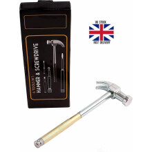 6 in 1 Hammer Screwdriver - 2 Phillip 2 Flat 1 Hammer With Nail Puller