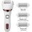 Electric Foot File, USB Rechargeable Hard Skin Remover with 3 Rollers 5