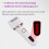 Electric Foot File, USB Rechargeable Hard Skin Remover with 3 Rollers 10