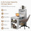 Costway 48 Inch Writing Desk Compact Computer Desk w/ 6-tier Storage Shelves 5