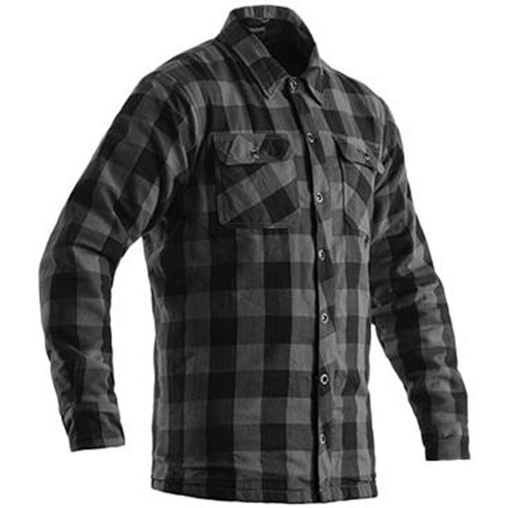 (48) Rst Lumberjack X Aramid Fibre Protective Overshirt Grey 5056136285113